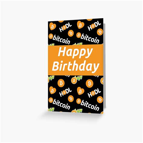bitcoin birthday card|Bitcoin Birthday Greeting Cards for Sale .